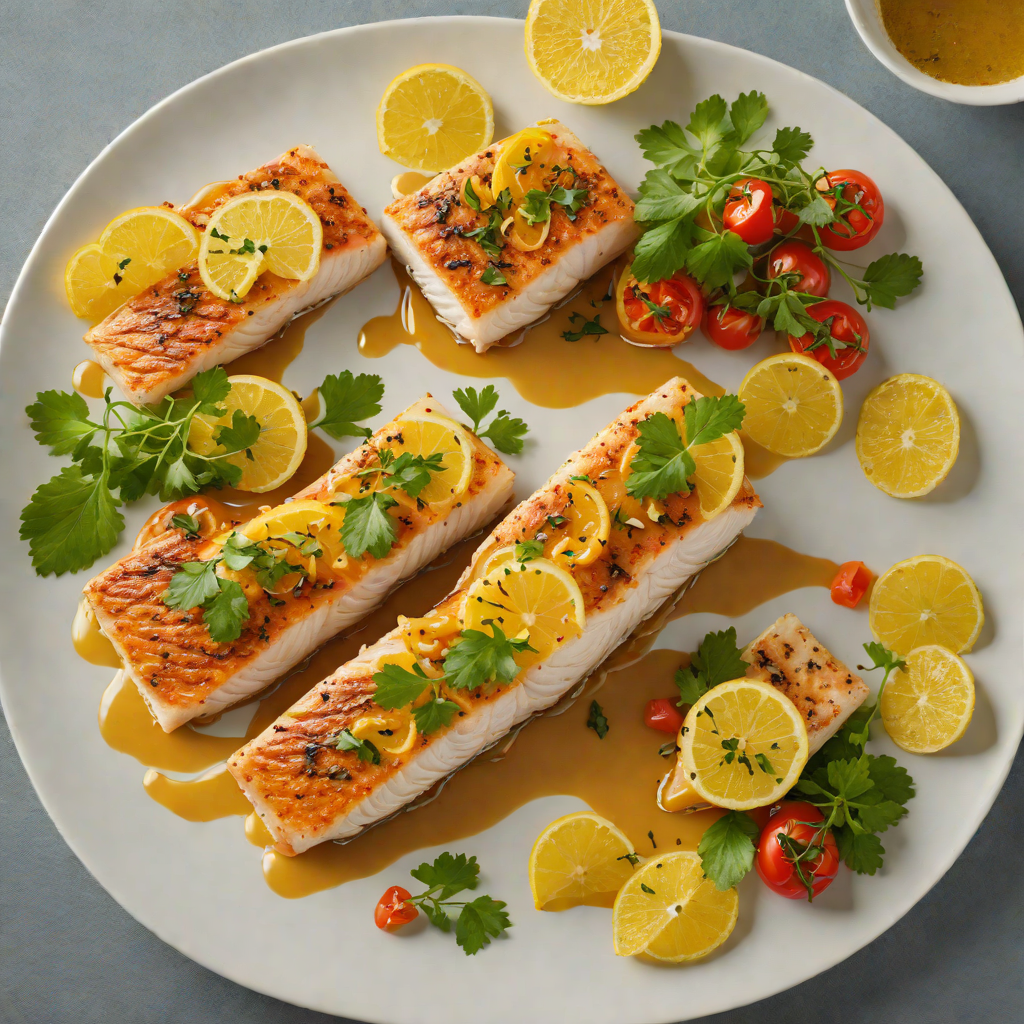 Pan-Seared Fish Fillets with Citrus-Habanero Mojo