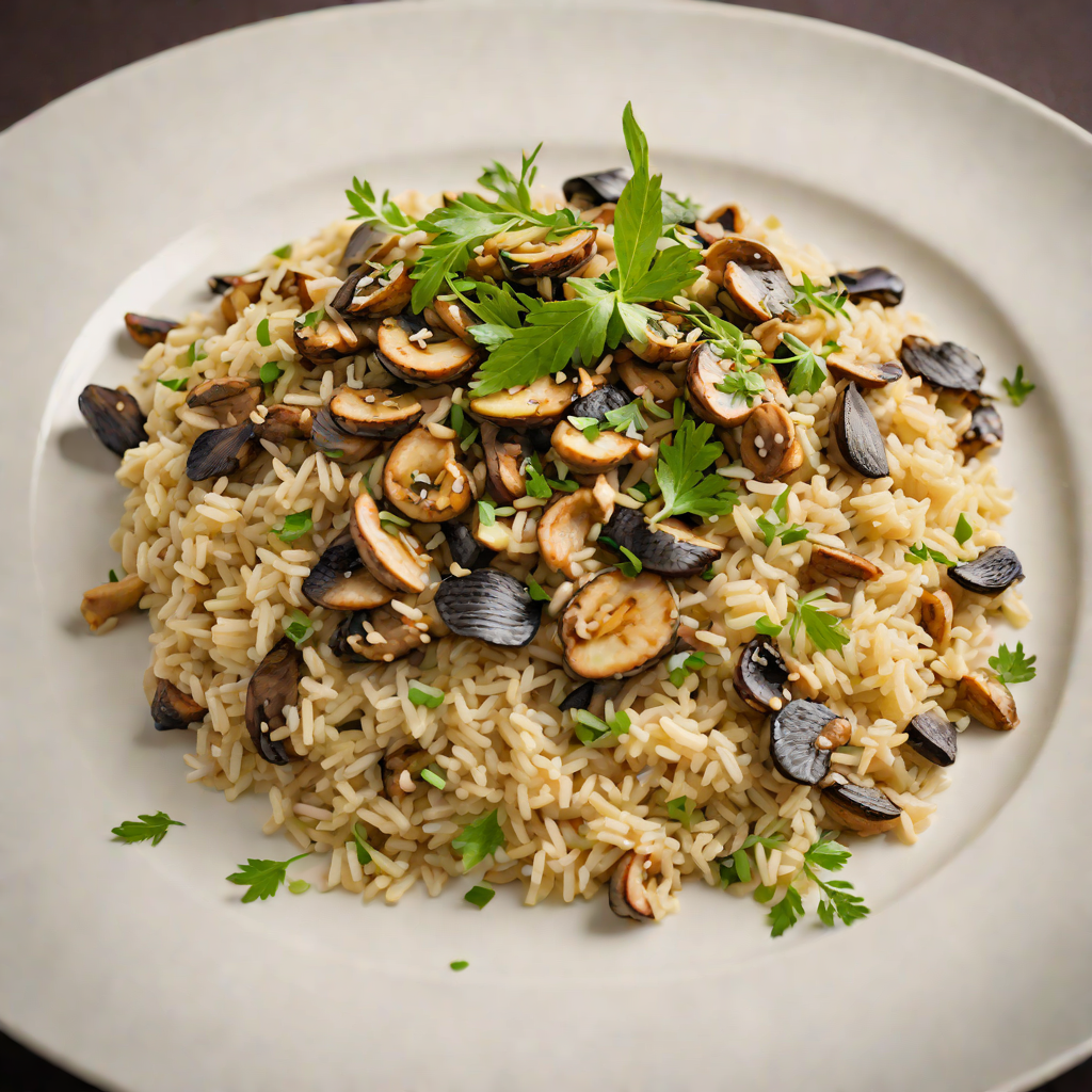 Wild Mushroom and Wattleseed Risotto