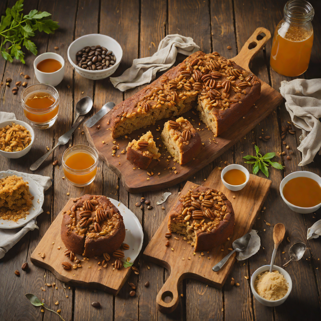 Ethiopian Sweet Honey and Coffee Cake