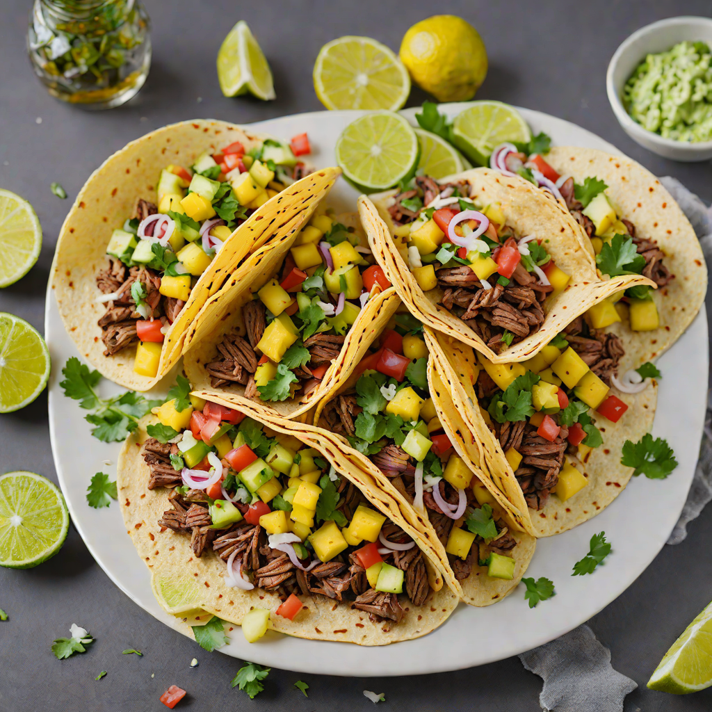 Smoky Grilled Carne Asada Tacos with Pineapple Salsa