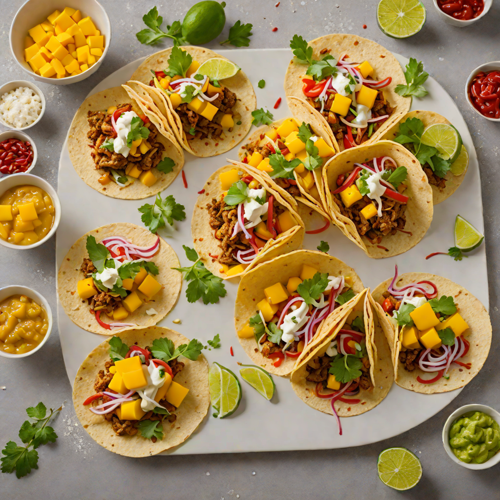 Mango and Chili Street Food Tacos