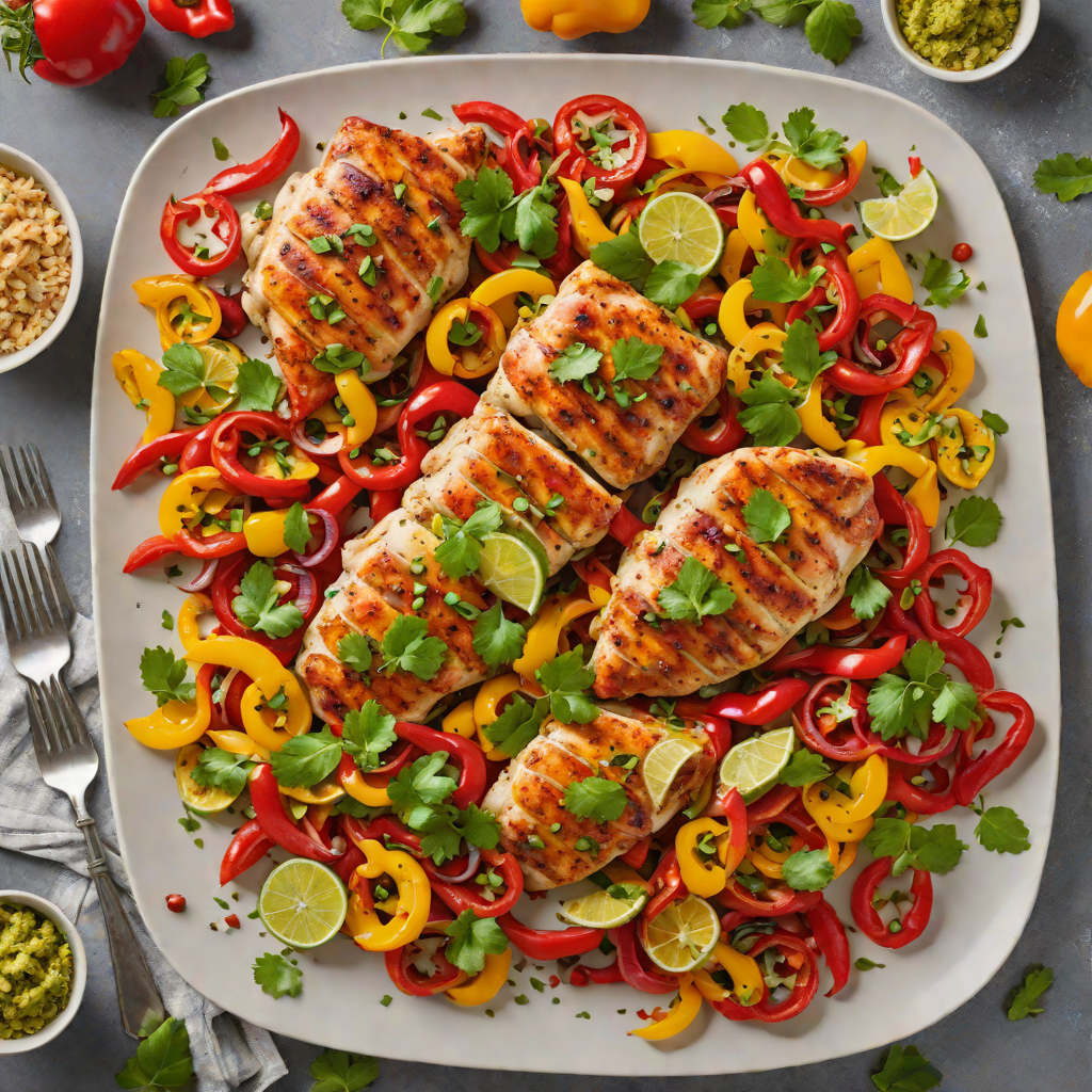 Sheet Pan Mexican-Spiced Chicken with Bell Peppers