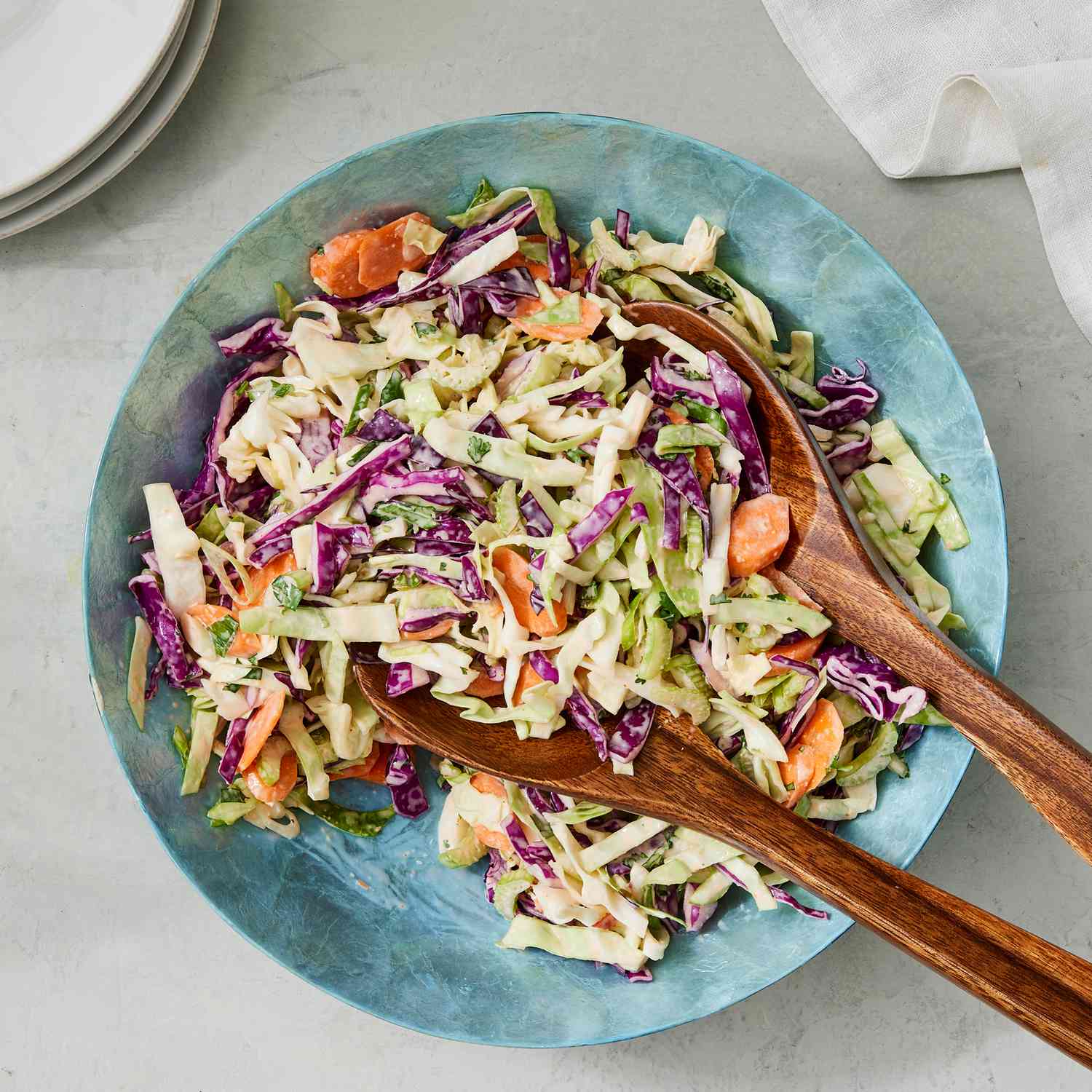Fermented Ginger Cabbage Slaw with Almonds