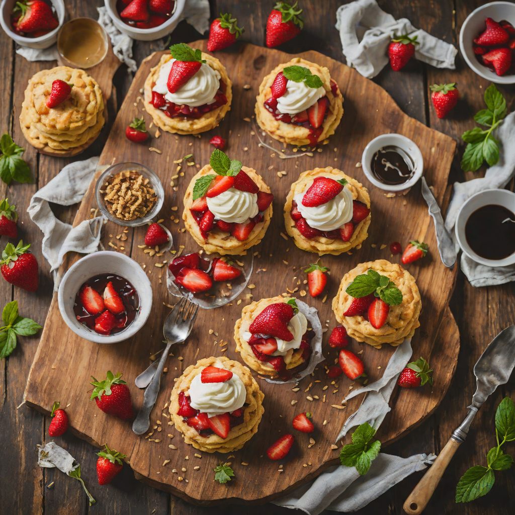 Oven-Roasted Balsamic Strawberry Shortcakes