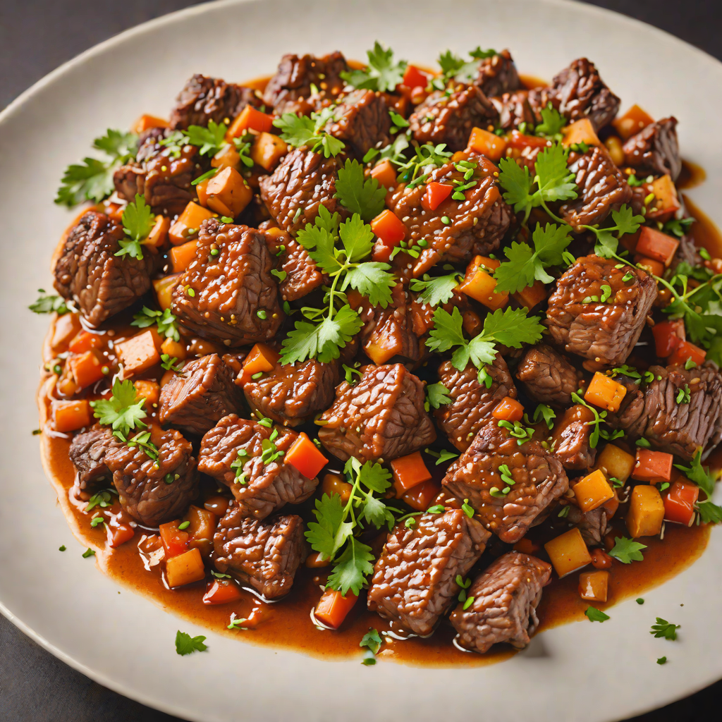 Sautéed Beef Tibs with Aromatic Berbere and Garlic