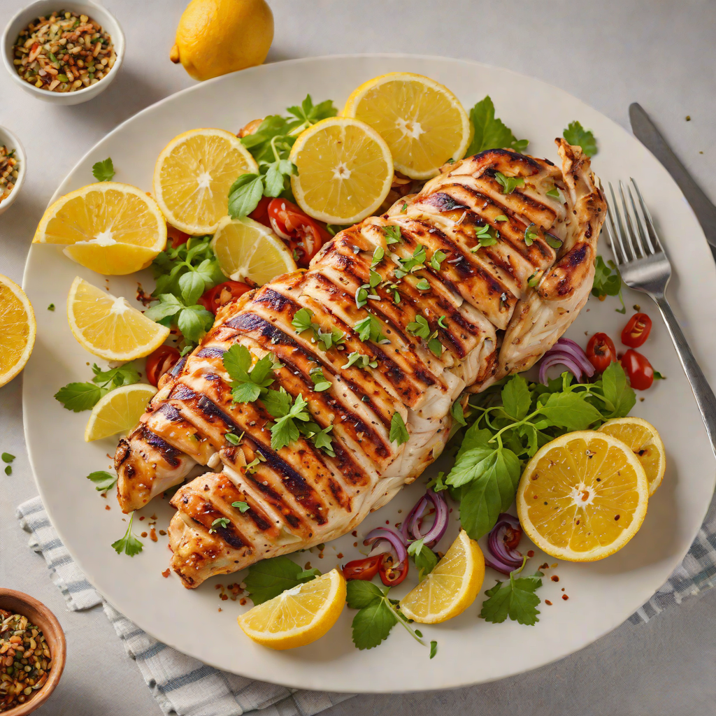 Grilled Citrus-Marinated Chicken with Latin Spice Blend