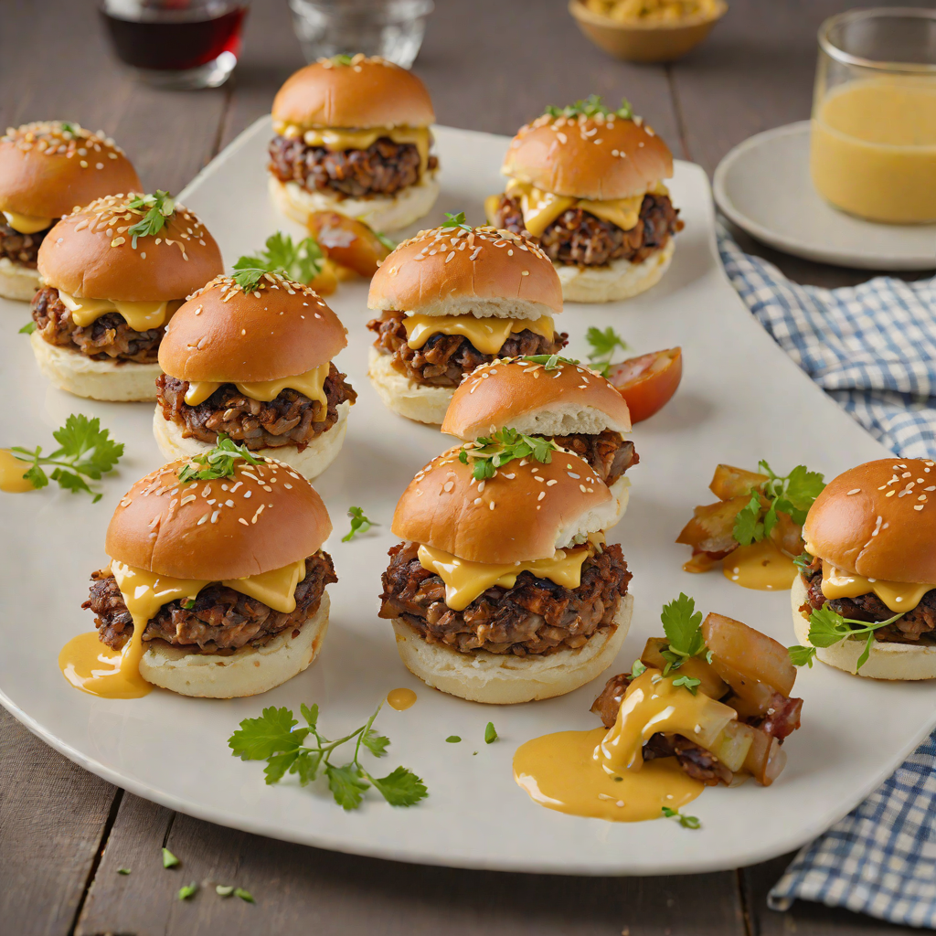 Pan-Fried Detroit-Style Slider Patties with Mustard-Onion Relish