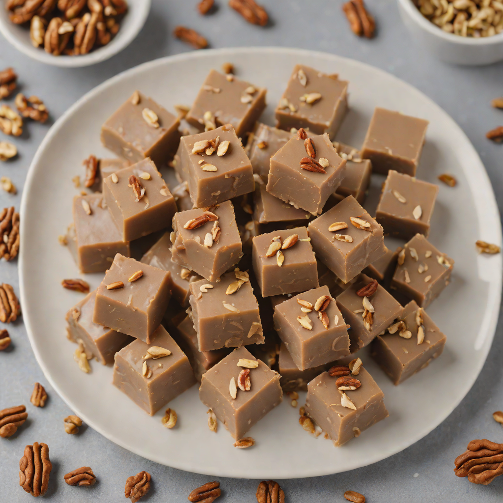 Maple Walnut Keto Fudge Fat Bombs
