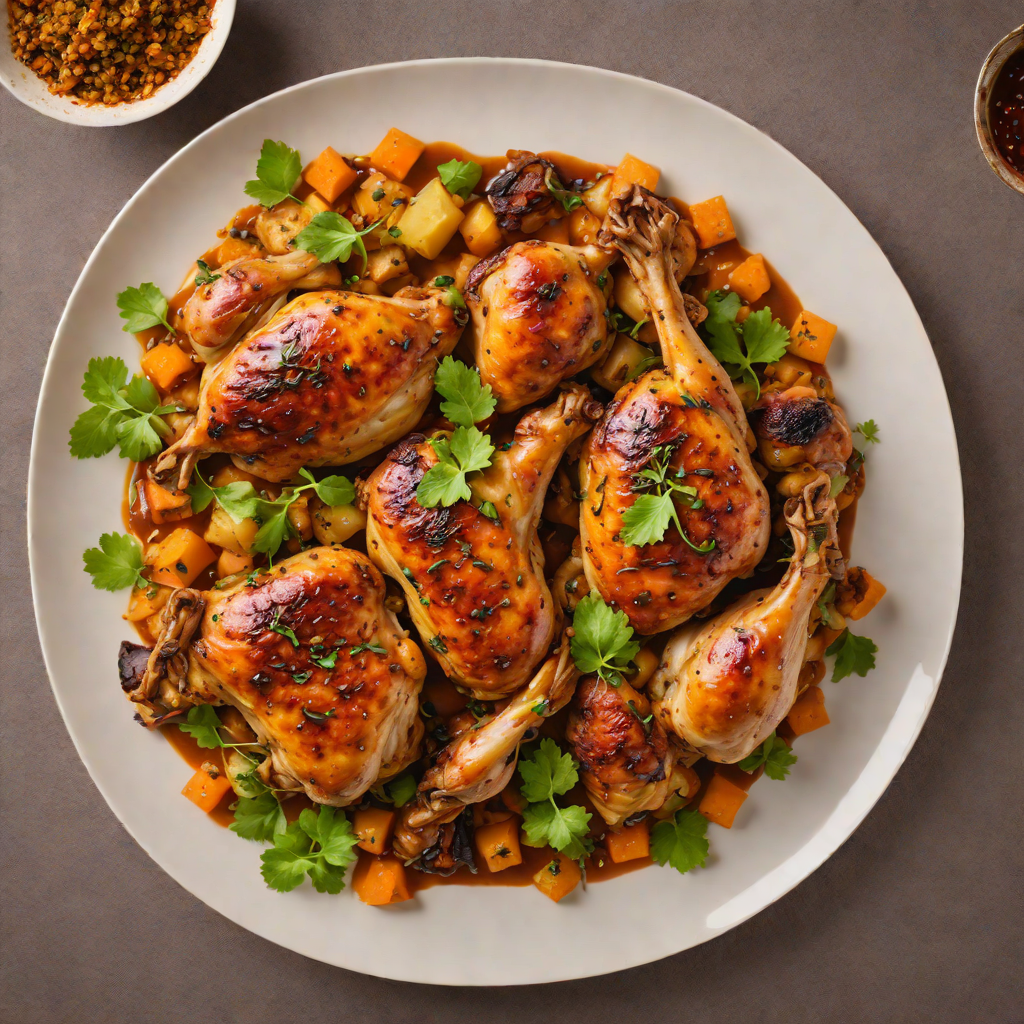 Pan-Roasted Chicken with Spiced Maharashtrian Masala