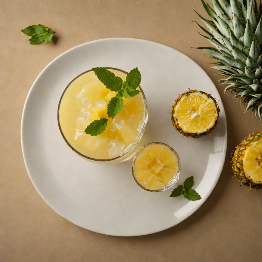Tequila Pineapple Mezcal Sour