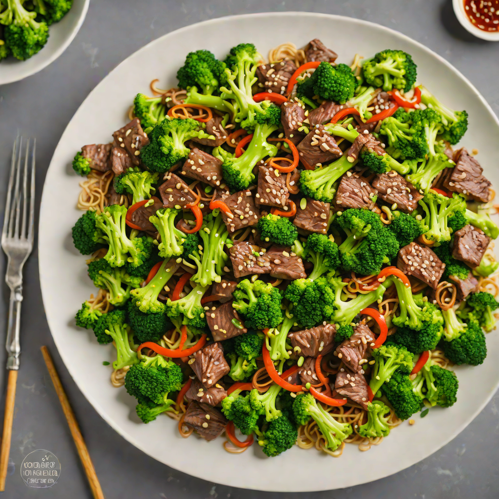 Keto Low-Carb Asian Fusion Beef Stir Fry with Broccoli