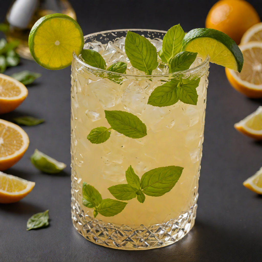 Citrus-Basil Tequila Sour
