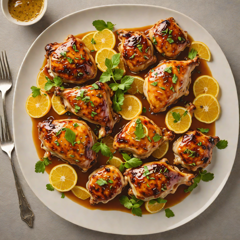 Ozone Layer Recovery Citrus-Glazed Chicken Thighs