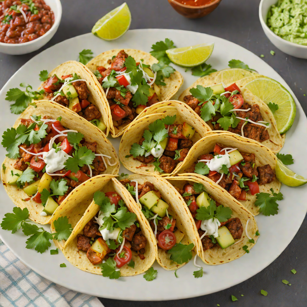 Sautéed Chorizo and Potato Tacos with Cilantro Lime Sauce