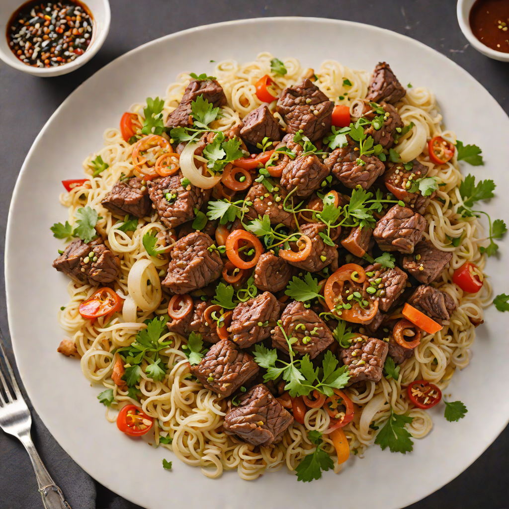 Sautéed Beef Tibs with Onions and Ethiopan Spices