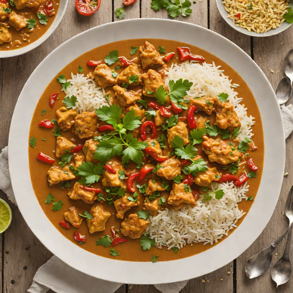 Quick Berbere-Spiced Coconut Chicken Curry