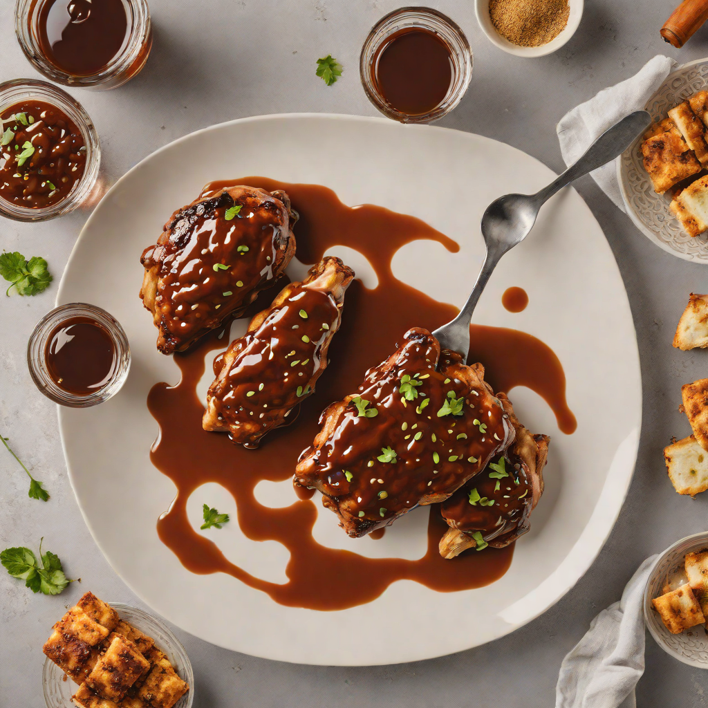 Spiced Whiskey BBQ Sauce for Grilled Chicken