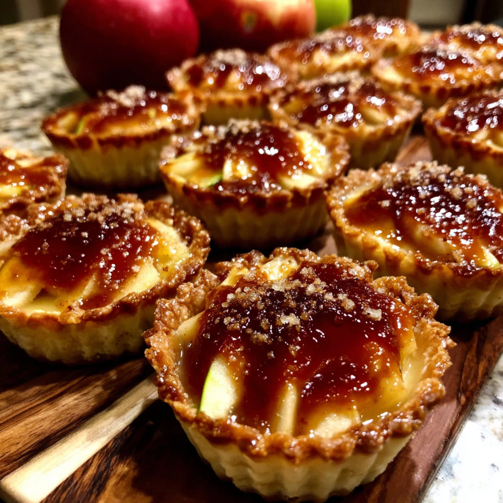 Mini Caramel Apple Tartlets