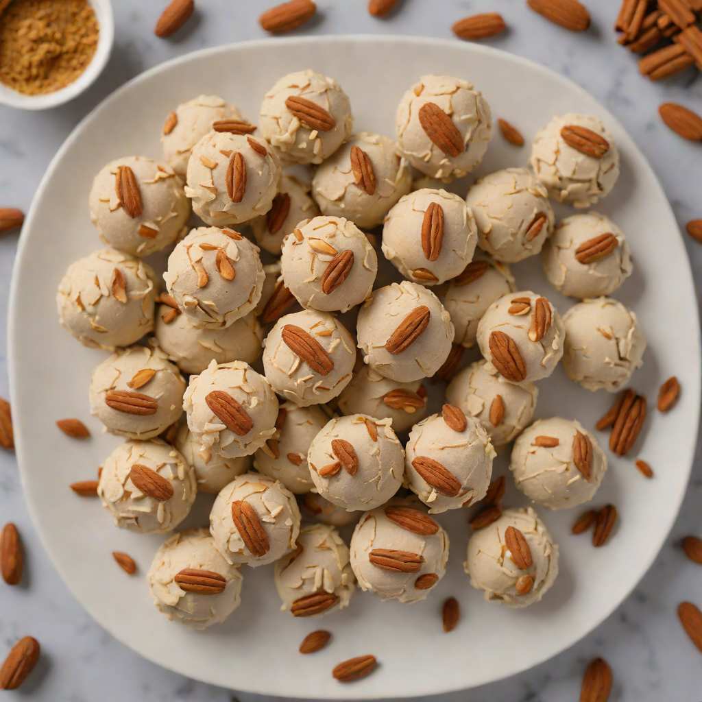 Spiced Cinnamon Almond Keto Fat Bombs