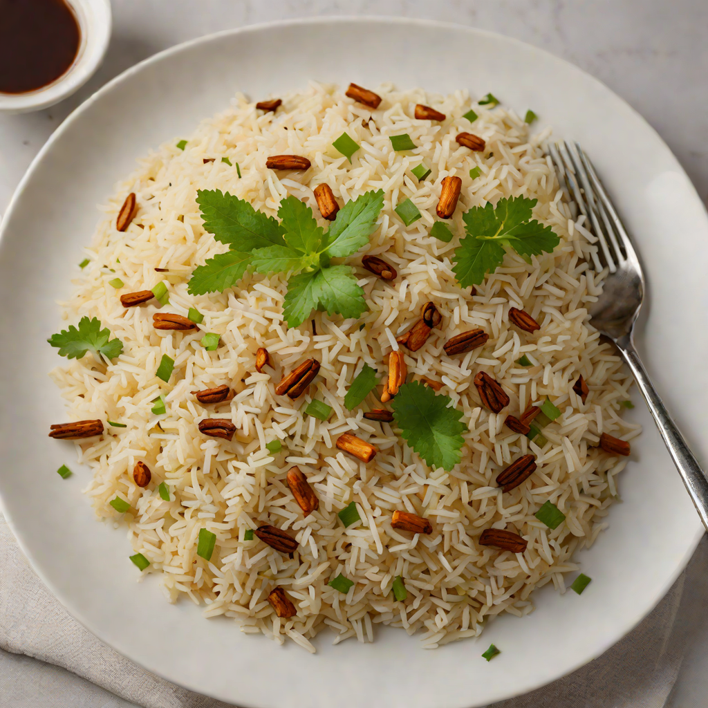 Spiced Zanzibar Coconut Rice with Cardamom and Cloves