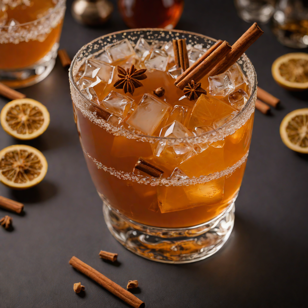 Smoky Cinnamon-Spiced Bourbon Sour