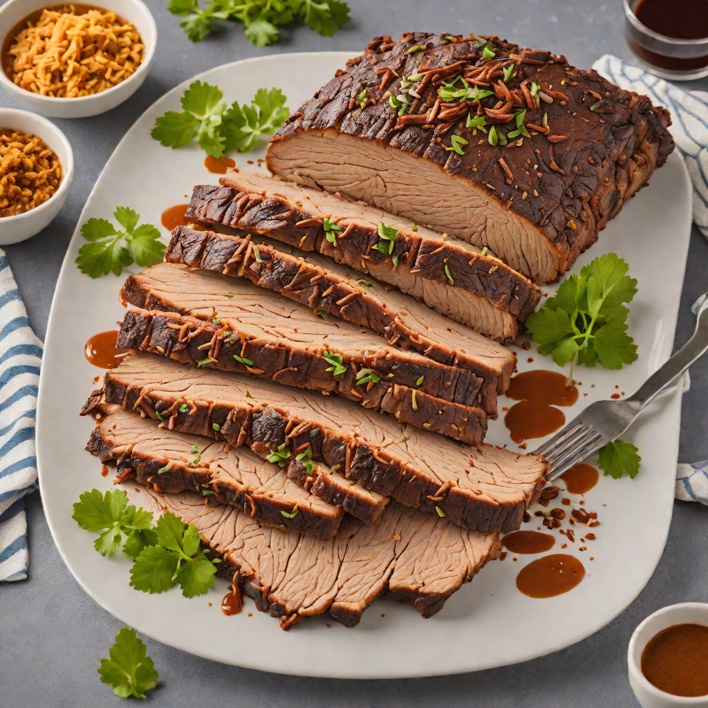 Slow Cooker Texas-Style Brisket with Chipotle and Coffee Rub