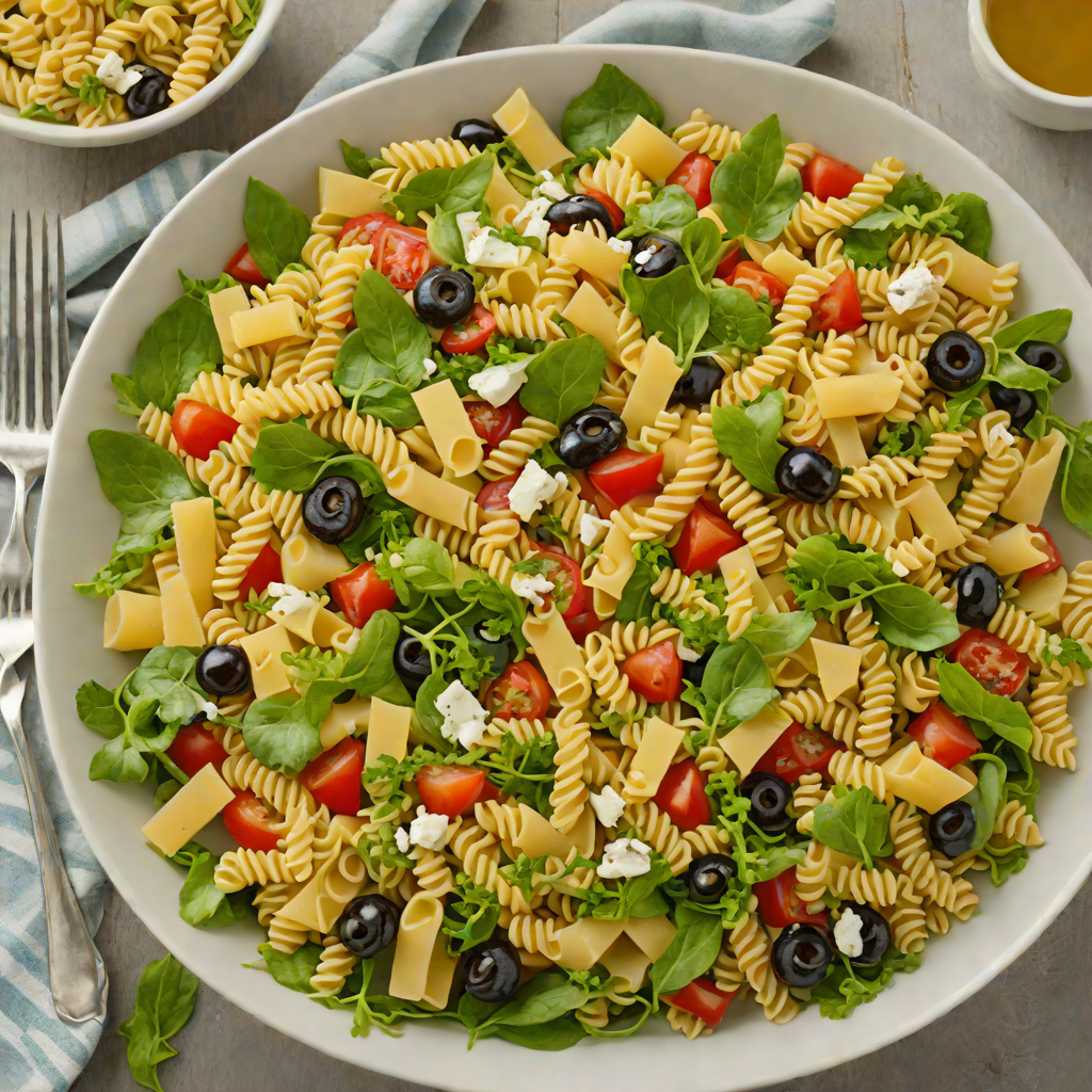Honey Creek Trail Summer Pasta Salad with Lemon Vinaigrette