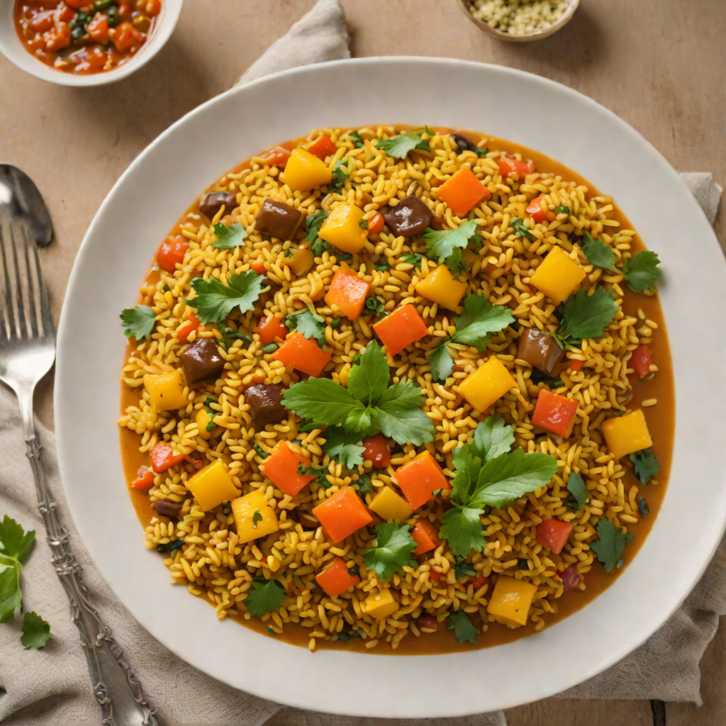 Spiced Senegalese Millet and Vegetable Stew