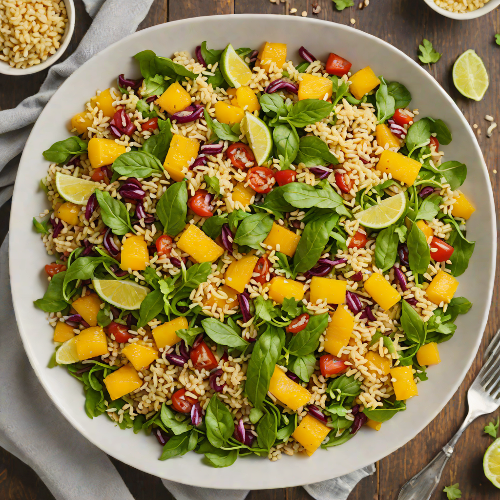 Cloud Storage-Inspired Citrus Quinoa Salad