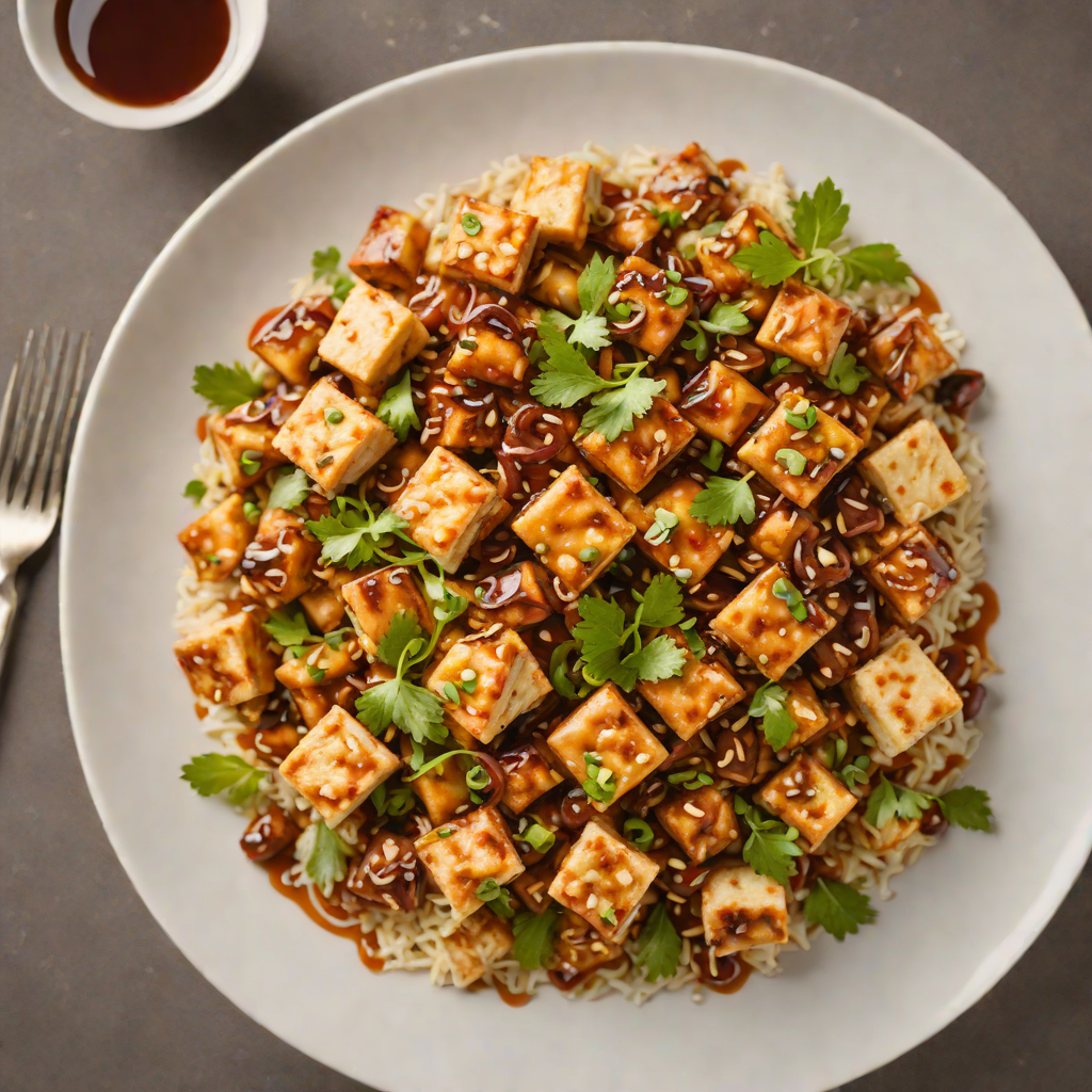 Spiced Mapo Tofu Stir-Fry with Silken Tofu