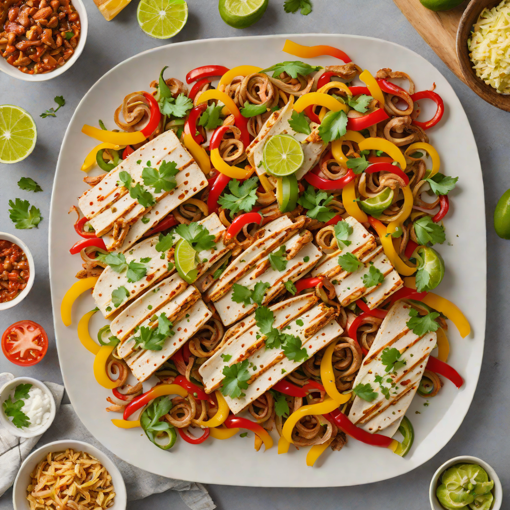 Tex-Mex Sheet Pan Chicken Fajitas with Bell Peppers