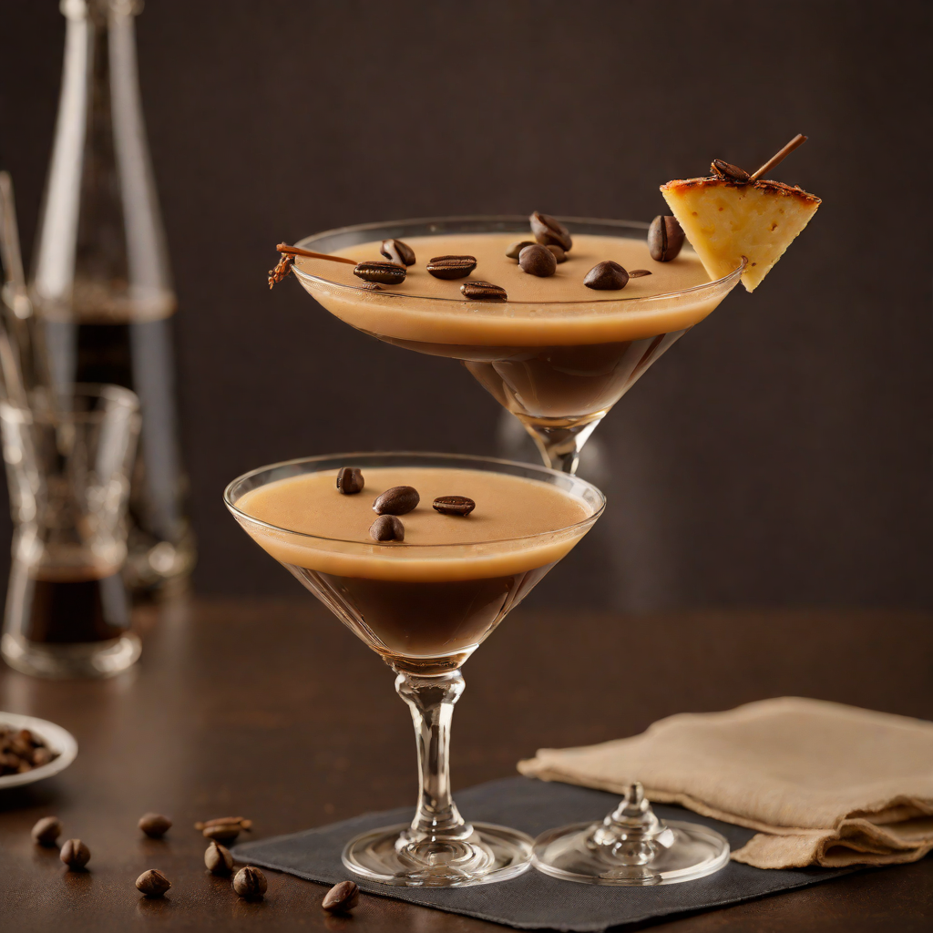 Shaken Espresso Vanilla Martini