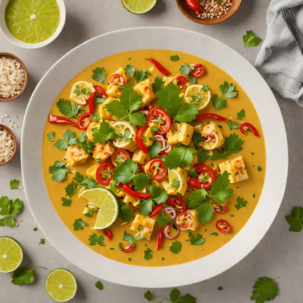 Cajun-Spiced Moqueca with Coconut and Cilantro