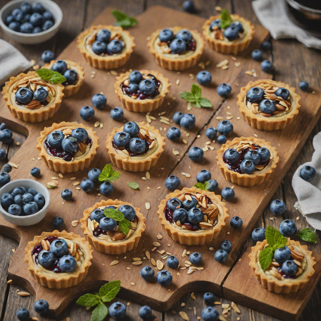 Mini Blueberry Almond Tartlets