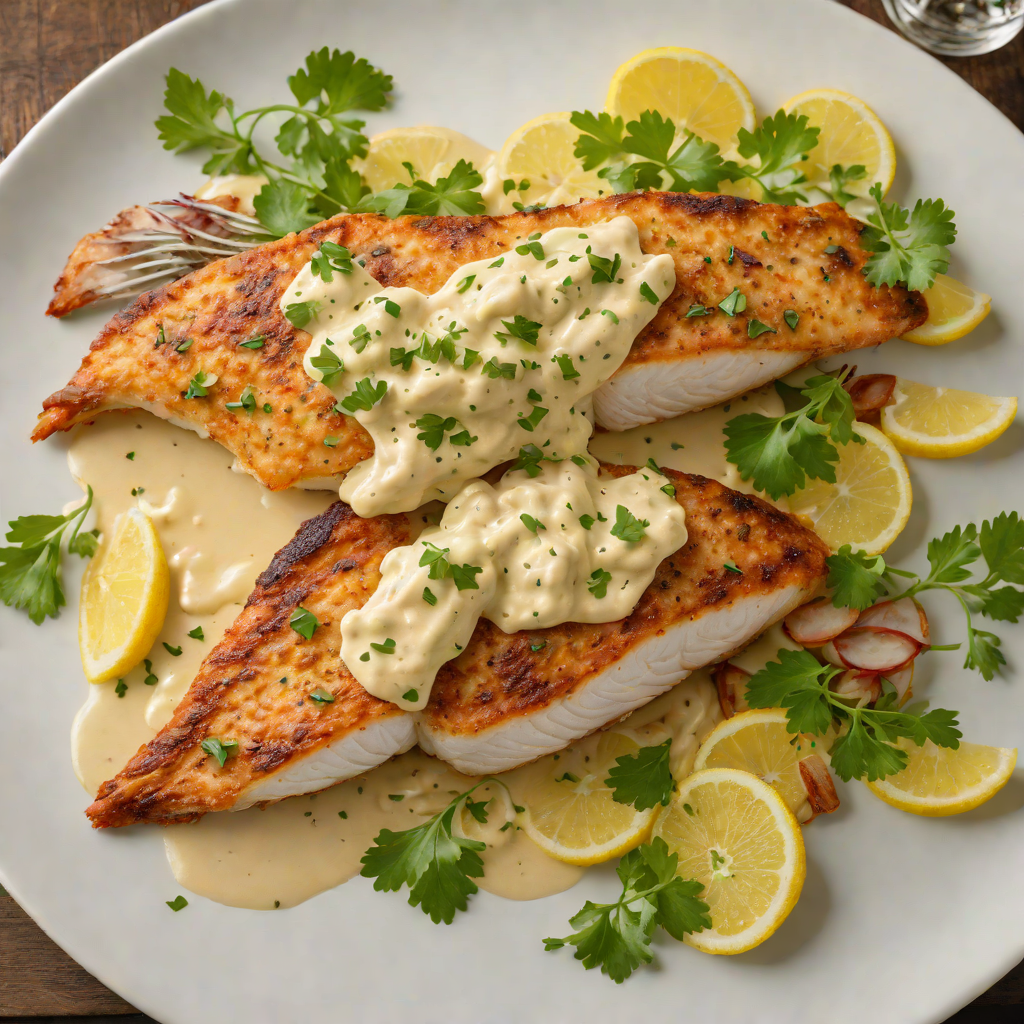 Pan-Seared Gulfport Catfish with Remoulade