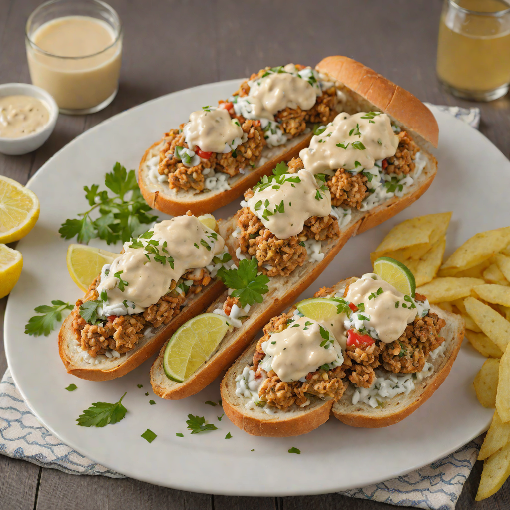 Gulfport Oyster Po’Boy with Remoulade Sauce