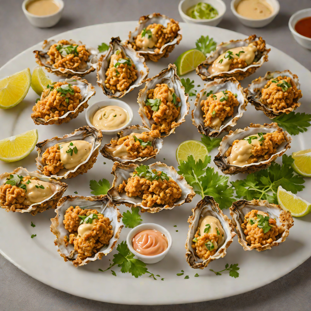 Crispy Fried Gulf Oysters with Spicy Remoulade