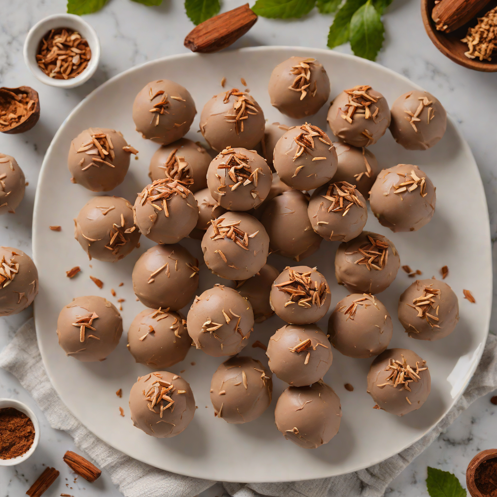 No-Bake Cocoa Coconut Keto Fat Bombs