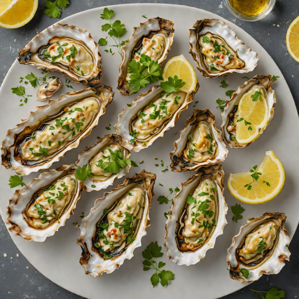 Grilled Gulfport-Style Oysters with Garlic-Parsley Butter