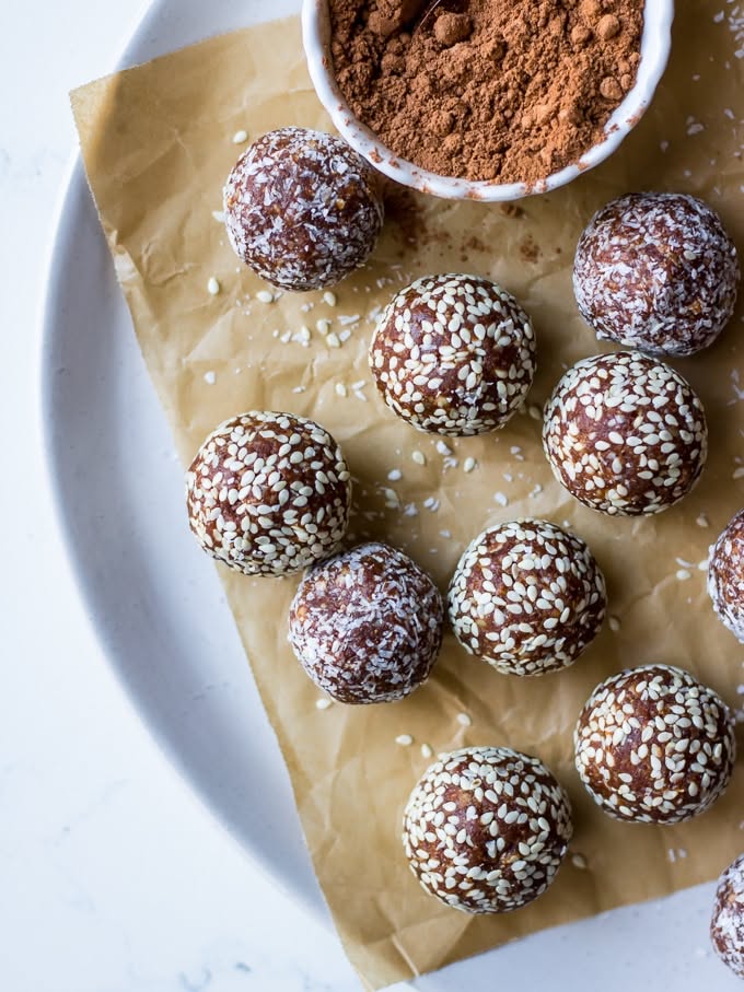 Macadamia and Davidson's Plum Energy Bites