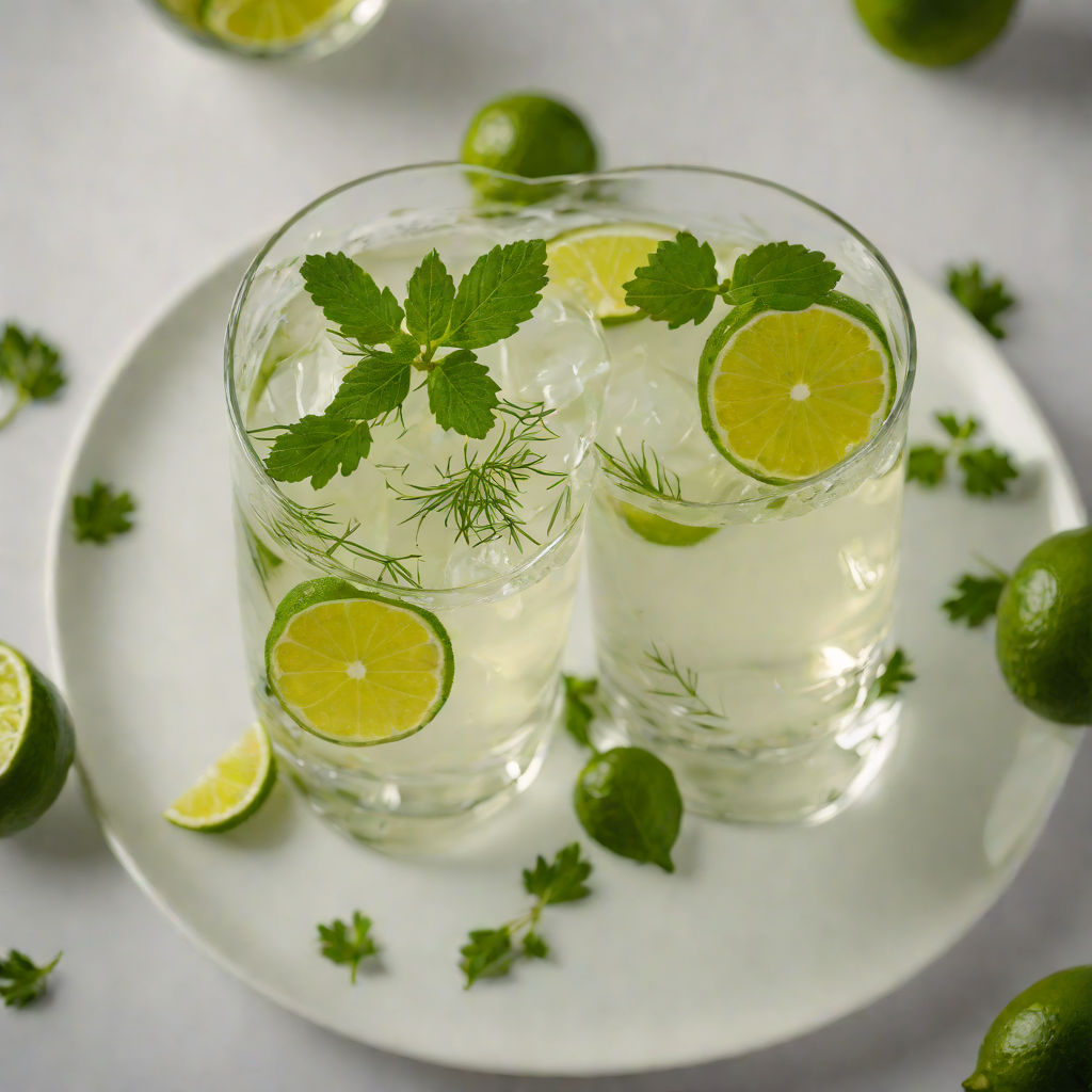 Herb-Infused Vodka Gimlet