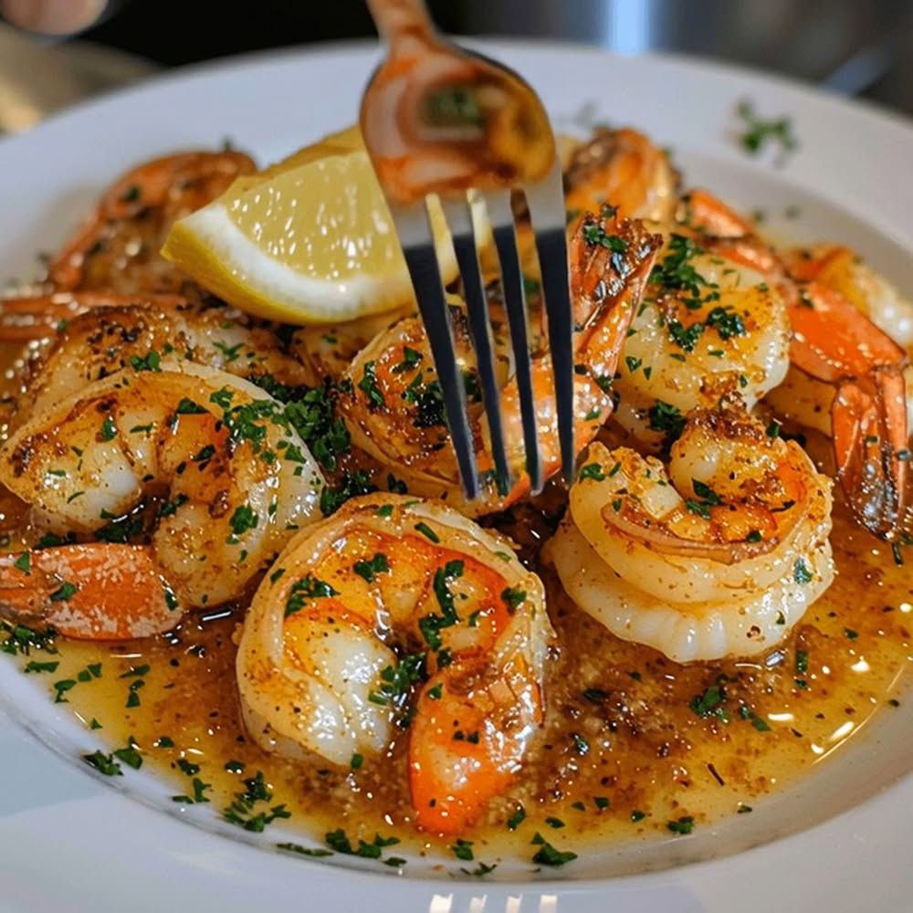 Pan-Seared Gulf Shrimp with Garlic Butter and Cajun Spices