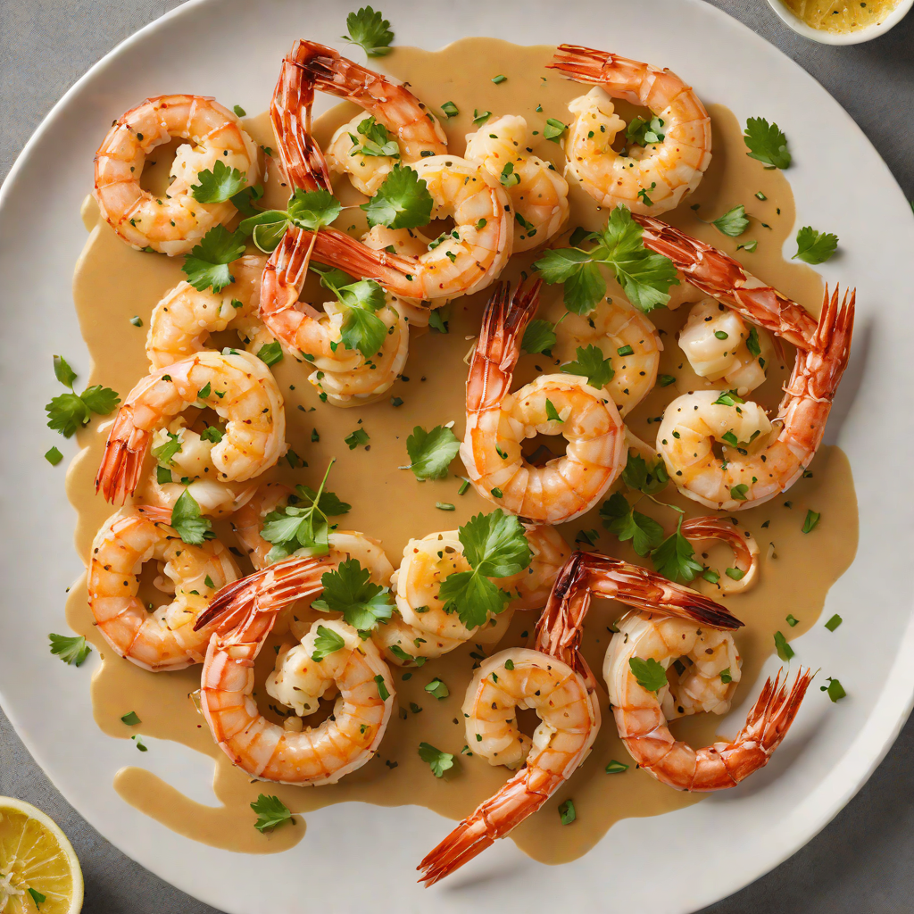 Pan-Seared Gulfport Shrimp with Cajun Butter Sauce