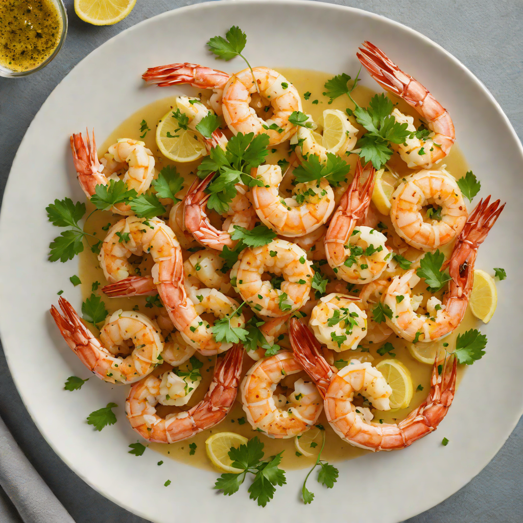 Pan-Seared Gulf Shrimp with Garlic Butter and Parsley