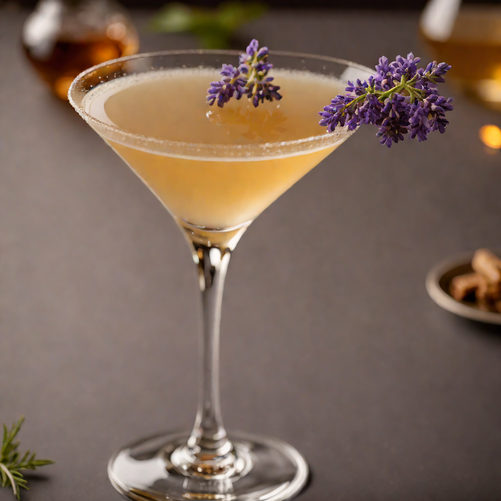 Sweetheart's Honey Lavender Martini
