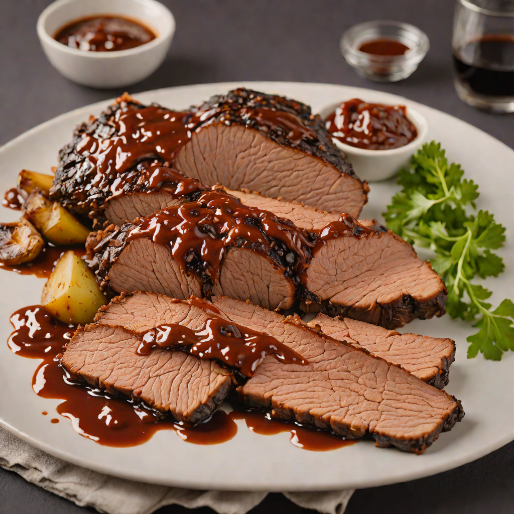 Slow-Roasted Beef Brisket with Gulfport BBQ Glaze