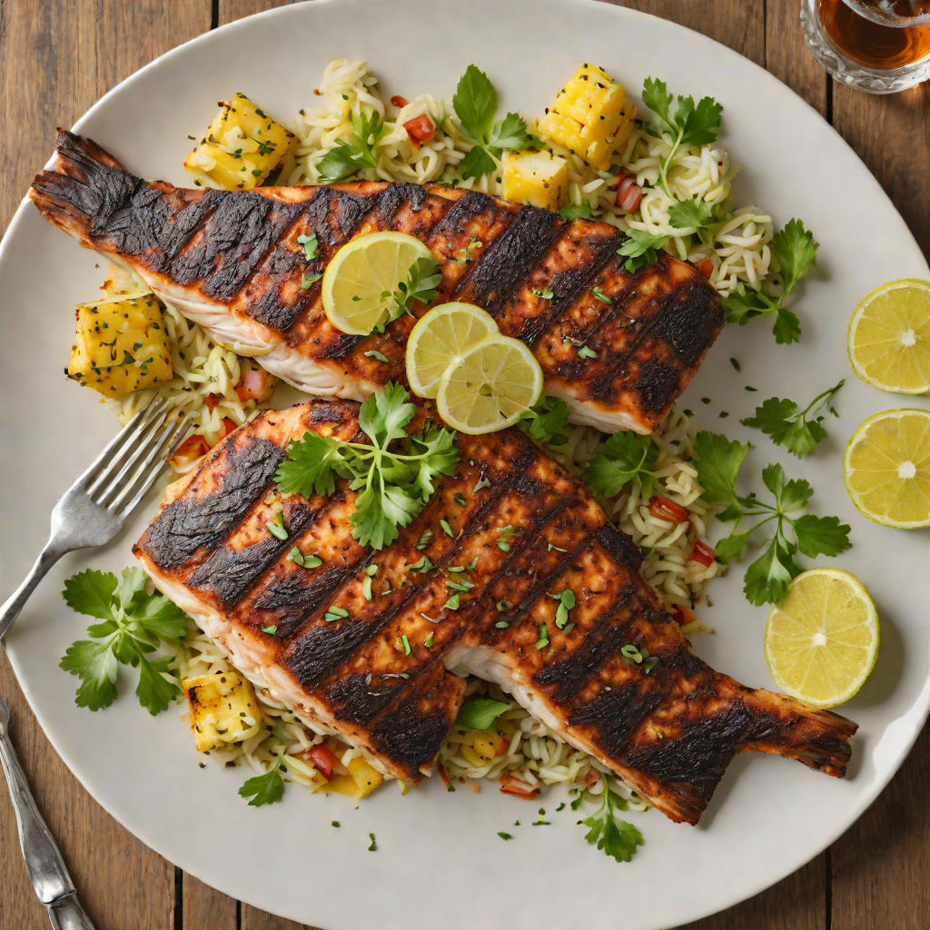 Grilled Gulfport-Style Blackened Redfish