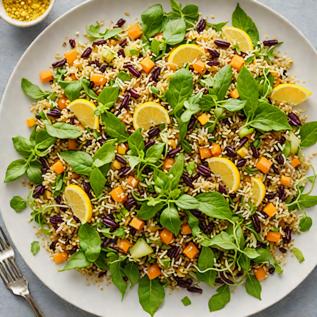 Veggie-Packed Wattleseed and Lemon Myrtle Quinoa Salad