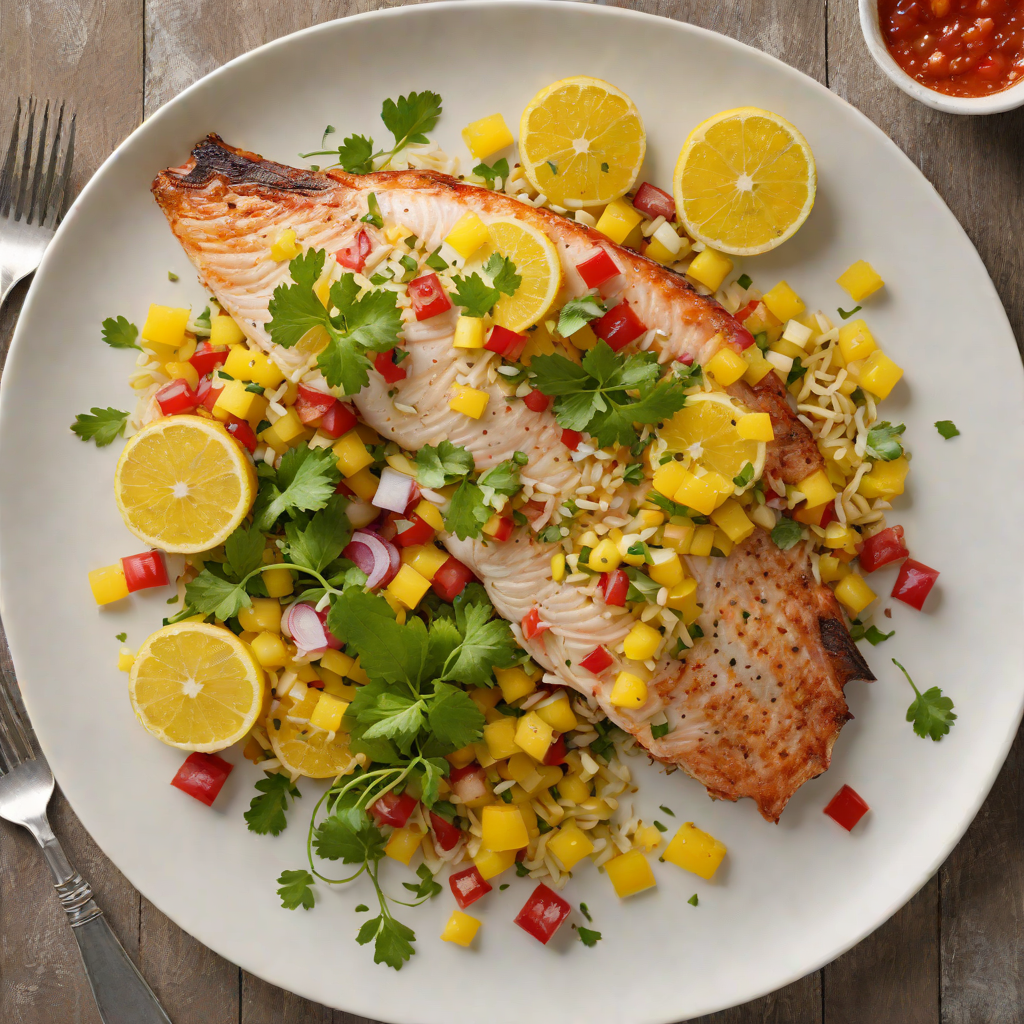 Pan-Seared Red Snapper with Gulf Coast Citrus Salsa
