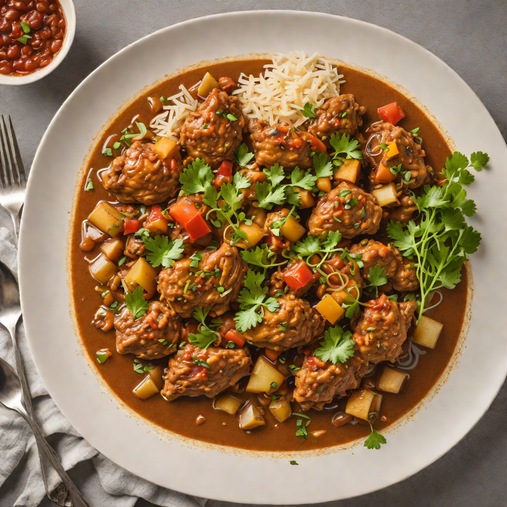 Slow-Cooked Ethiopian Chicken and Onion Stew with Berbere